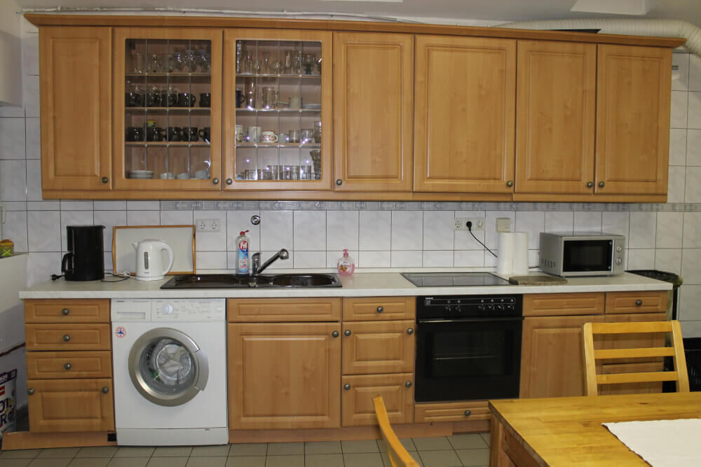 gepflegte Gemeinschaftsküche