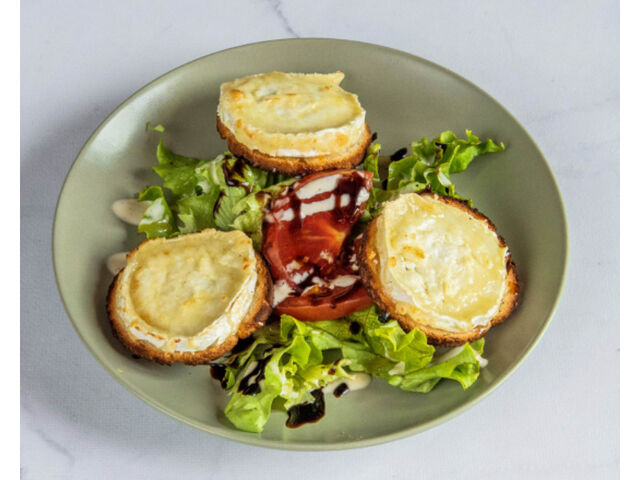 Toast Chèvre chaud au miel 