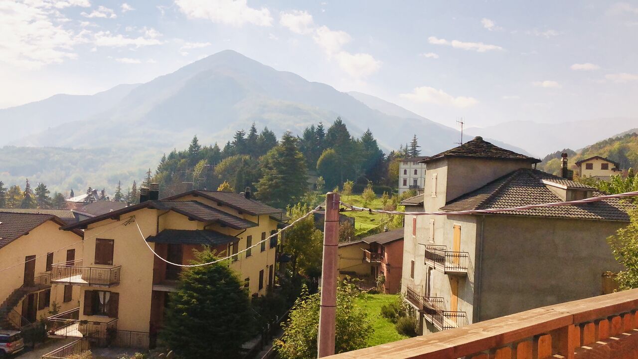 La vista dal nostro balcone in estate!!