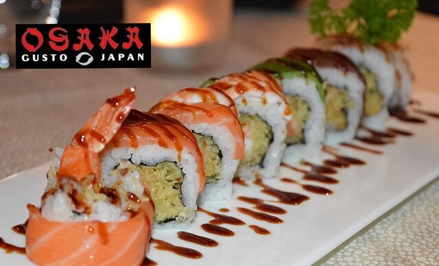 Tiger Roll con tempura di gamberone