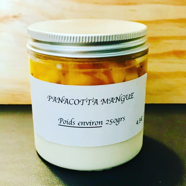 panacotta mangue 