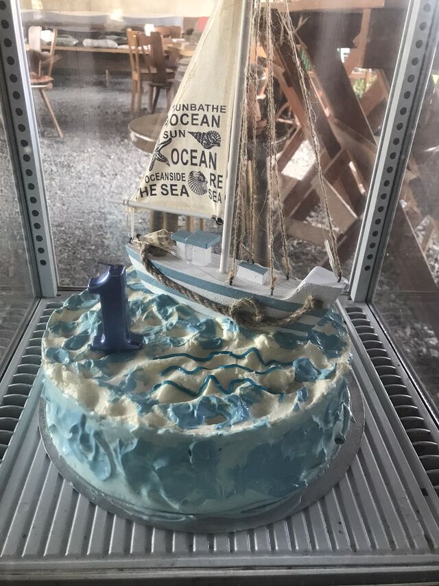 Wunschtorte, Maritim zu Firmenjubiläum.
