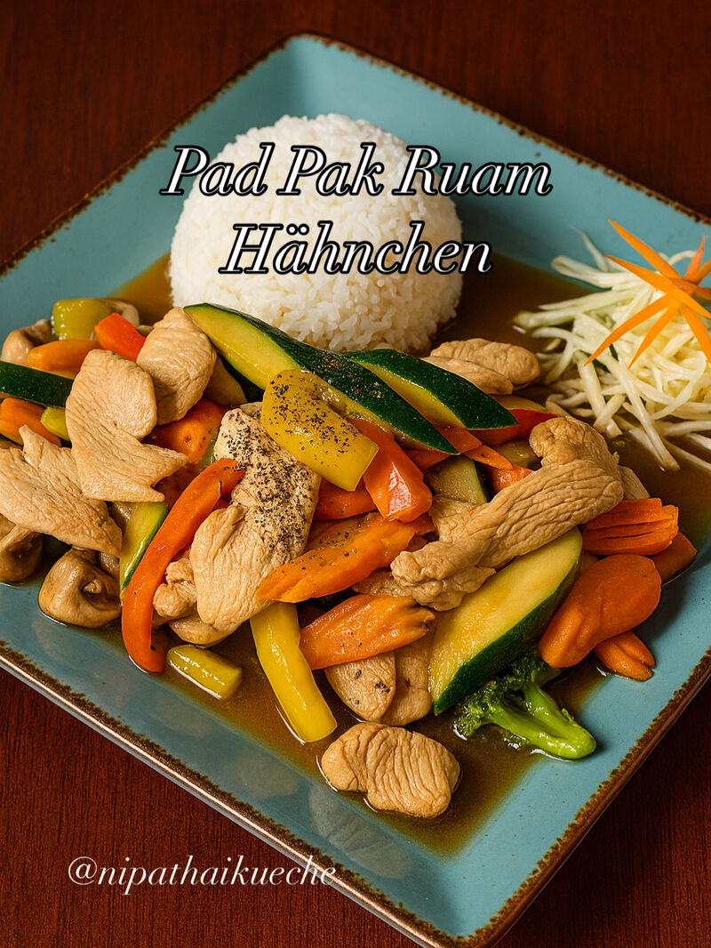 Pad Pak Ruam/ Hähnchen