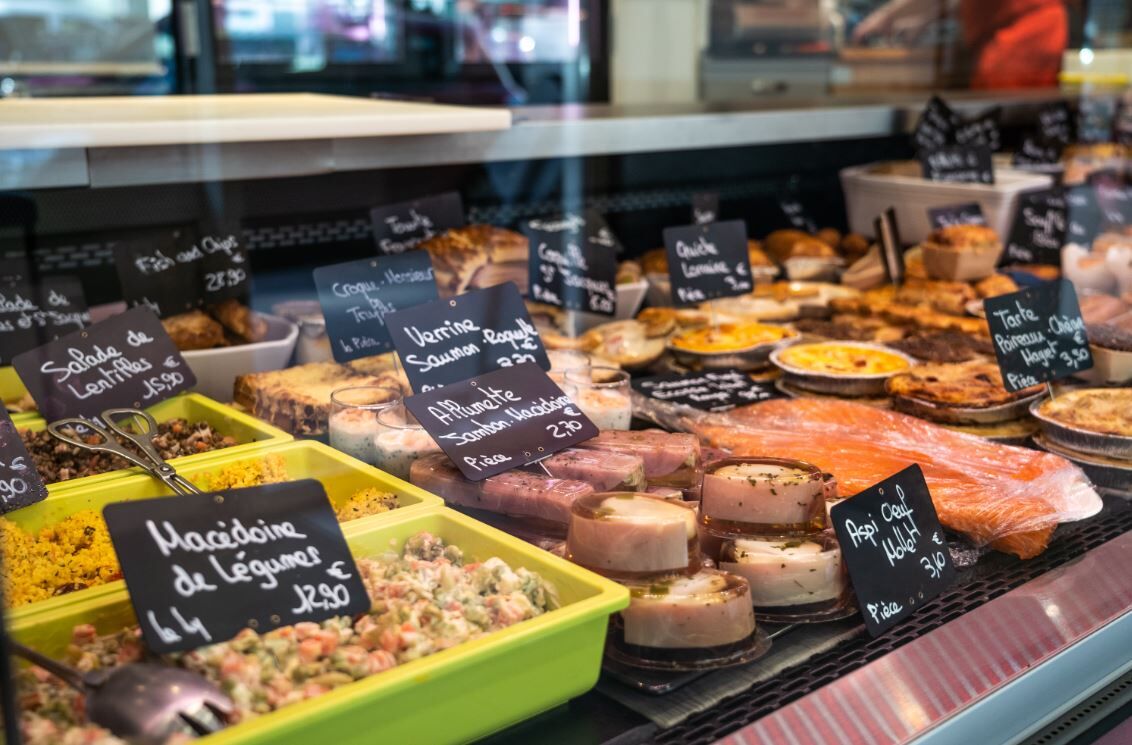 Vitrine L'annecienne Boucherie Traiteur Annecy