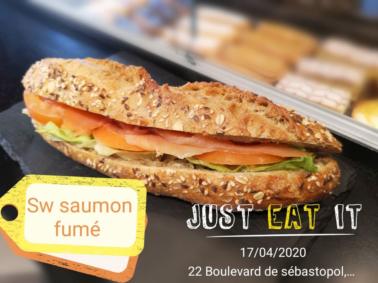 SW Saumon fumé crudités 