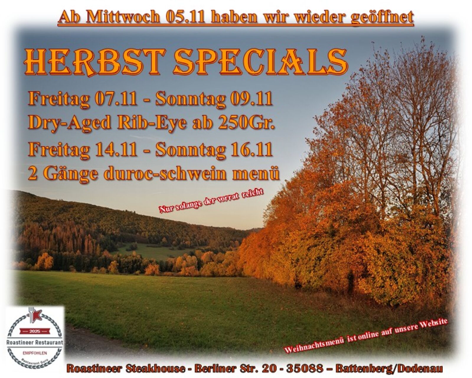 Herbstspecials