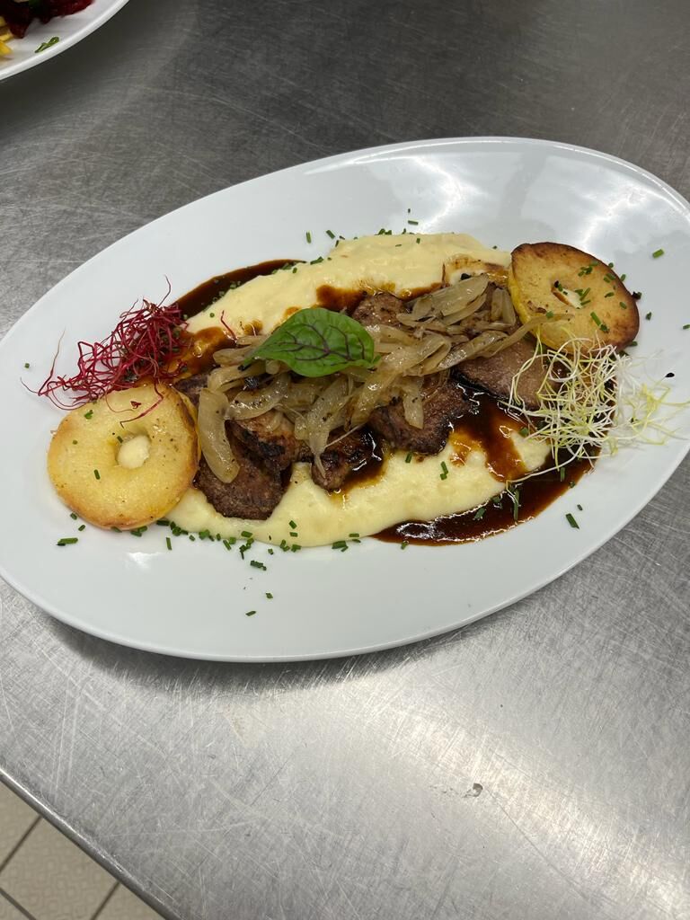 Kalbsleber „Berliner Art“