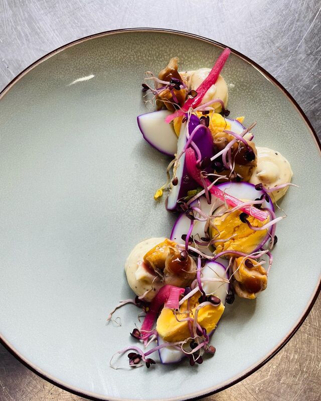 ENTREE DU JOUR : OEUFS MAYO ET BULOTS 