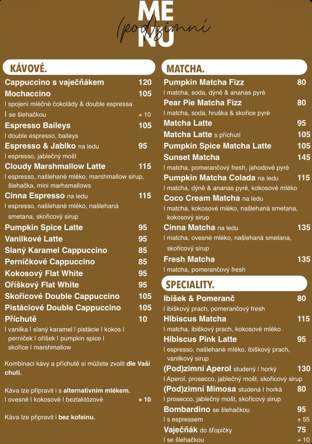 (pod)Zimní menu.