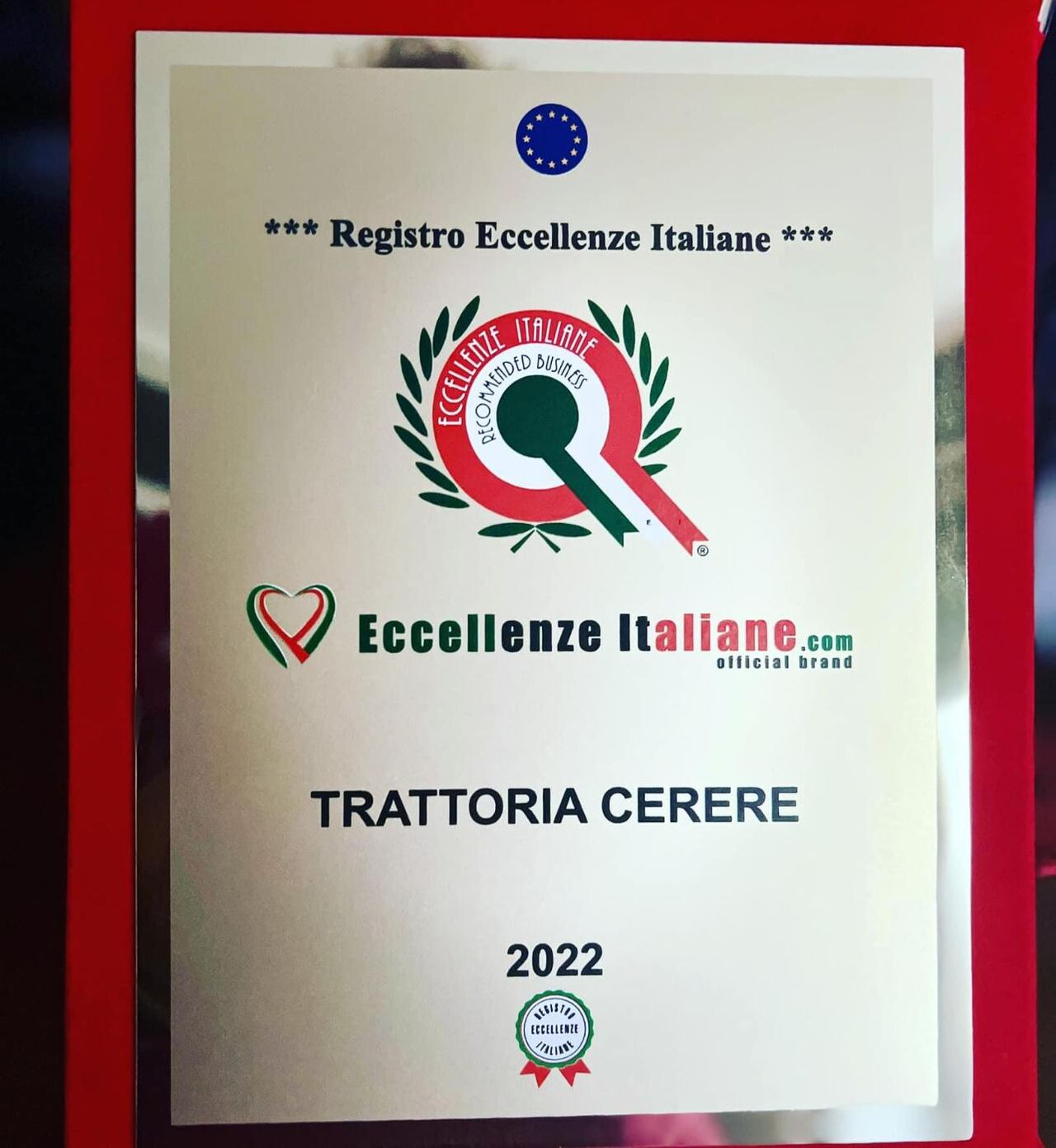 Riconoscimenti!