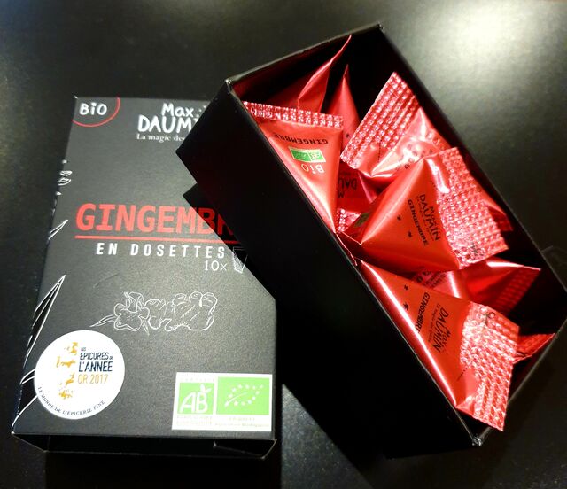 GINGEMBRE de Madagascar, est très parfumé avec 1 contraste de fraîcheur et de chaleur.