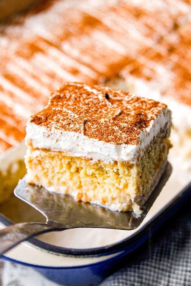 Tarta tres leches 