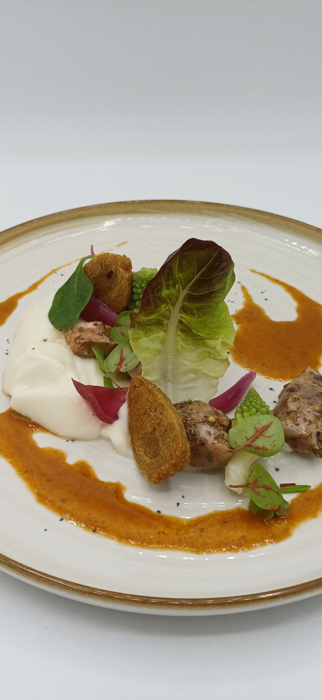 Panna Cotta de chou-fleur