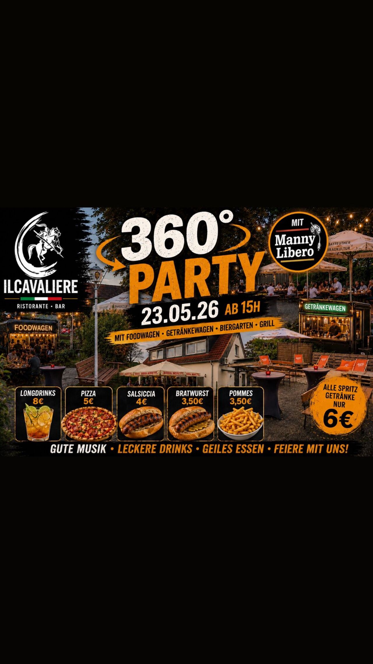 360° Party am 23.05.2026
