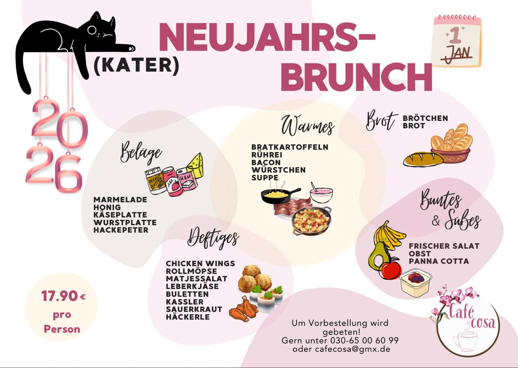 Neujahr`s-Brunch