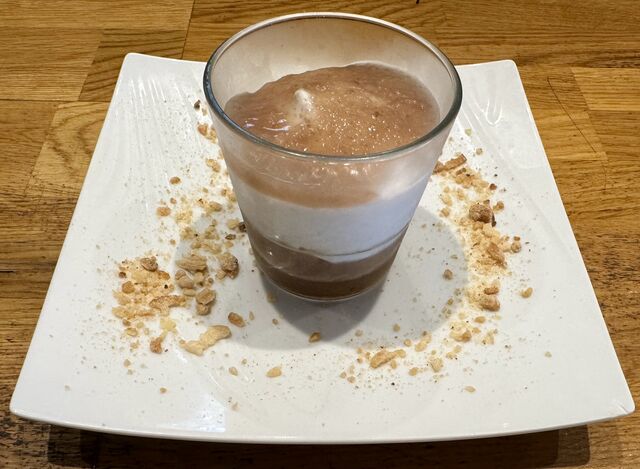 Mousse aux pêches