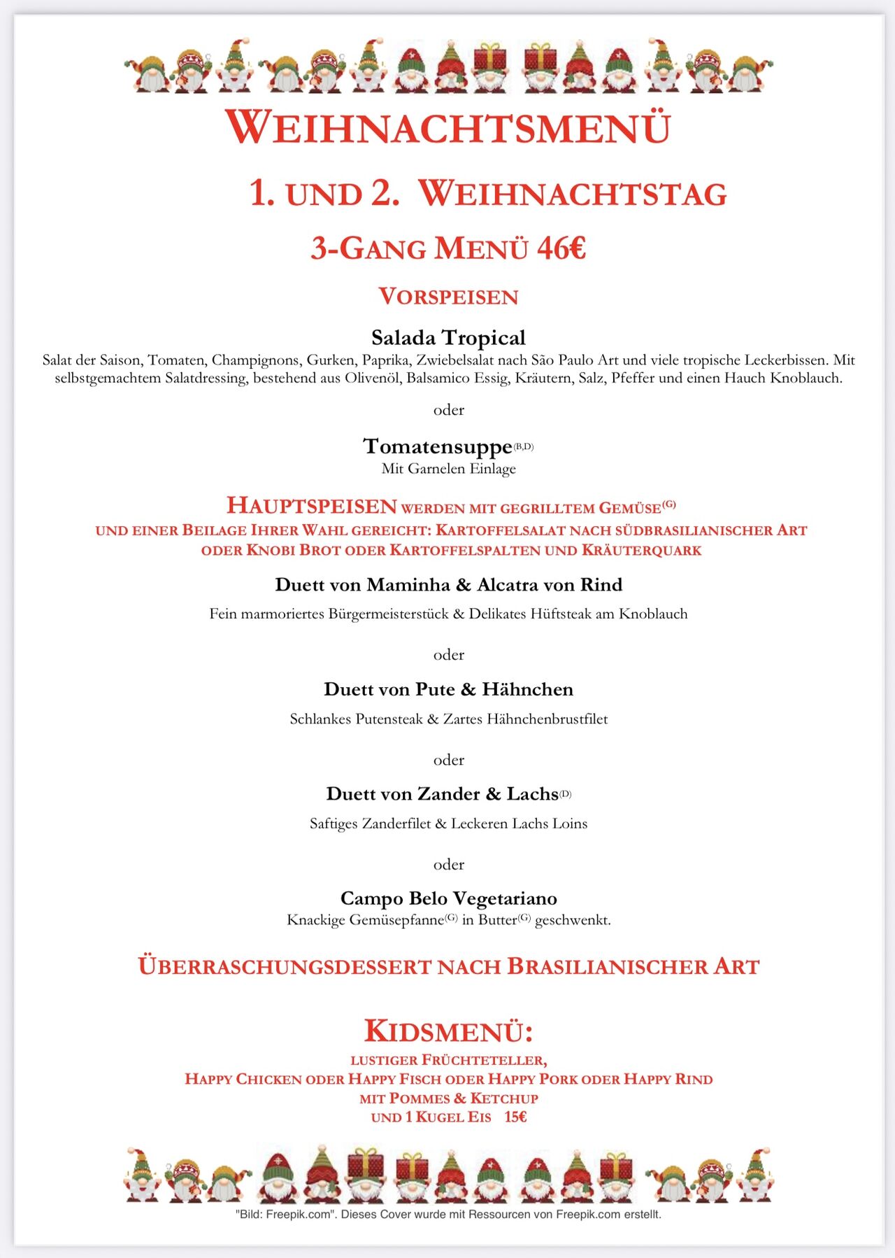 Weihnachten steht vor der Tür