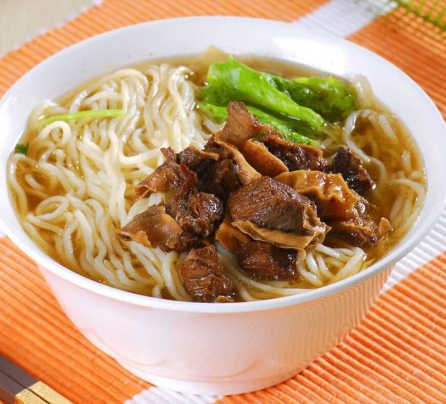 Soupe de nouilles artisanales