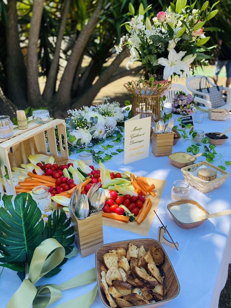 Apéritif mariage