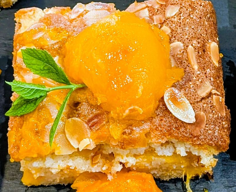 Gâteau abricot amande 