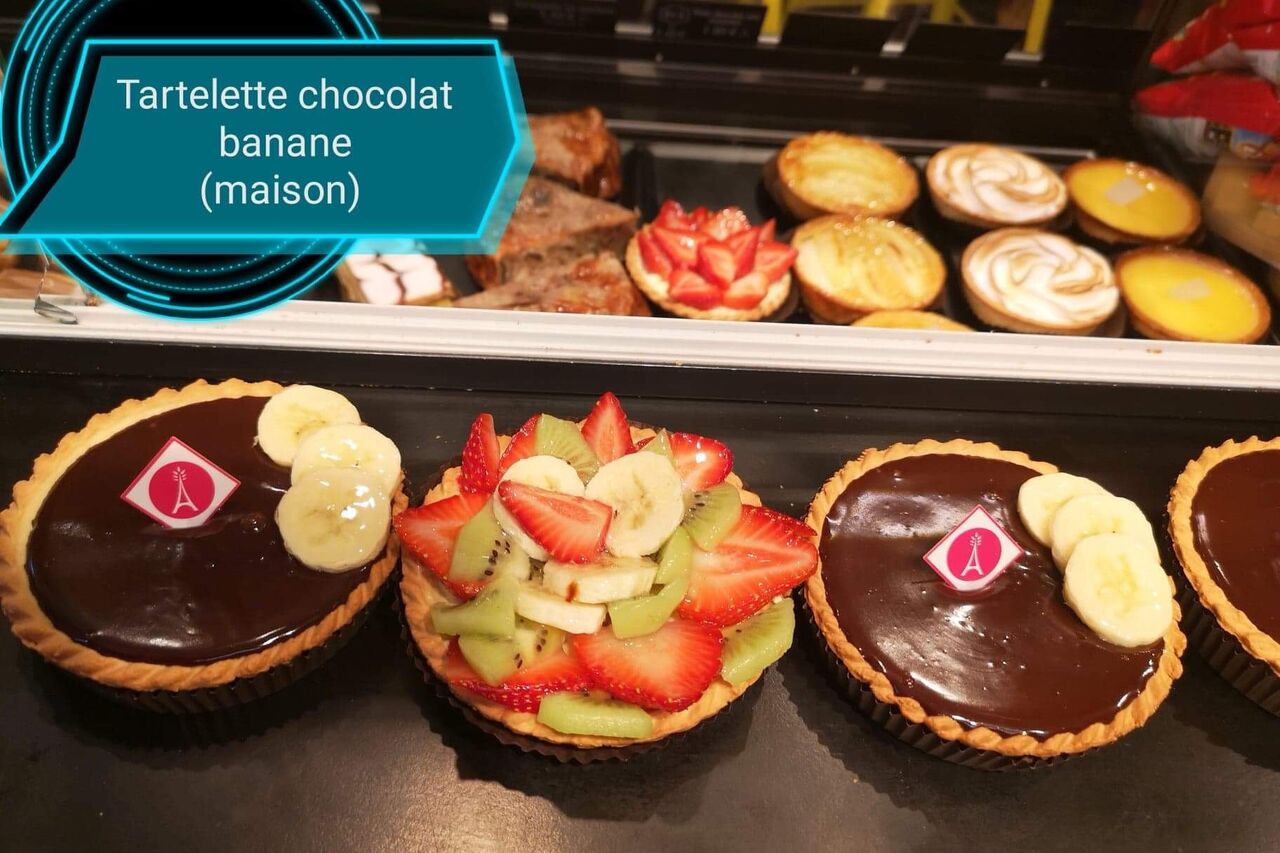 Tartelette chocolat banane