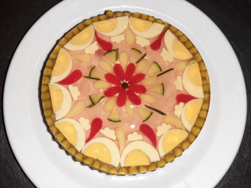 Aspikový dort malý