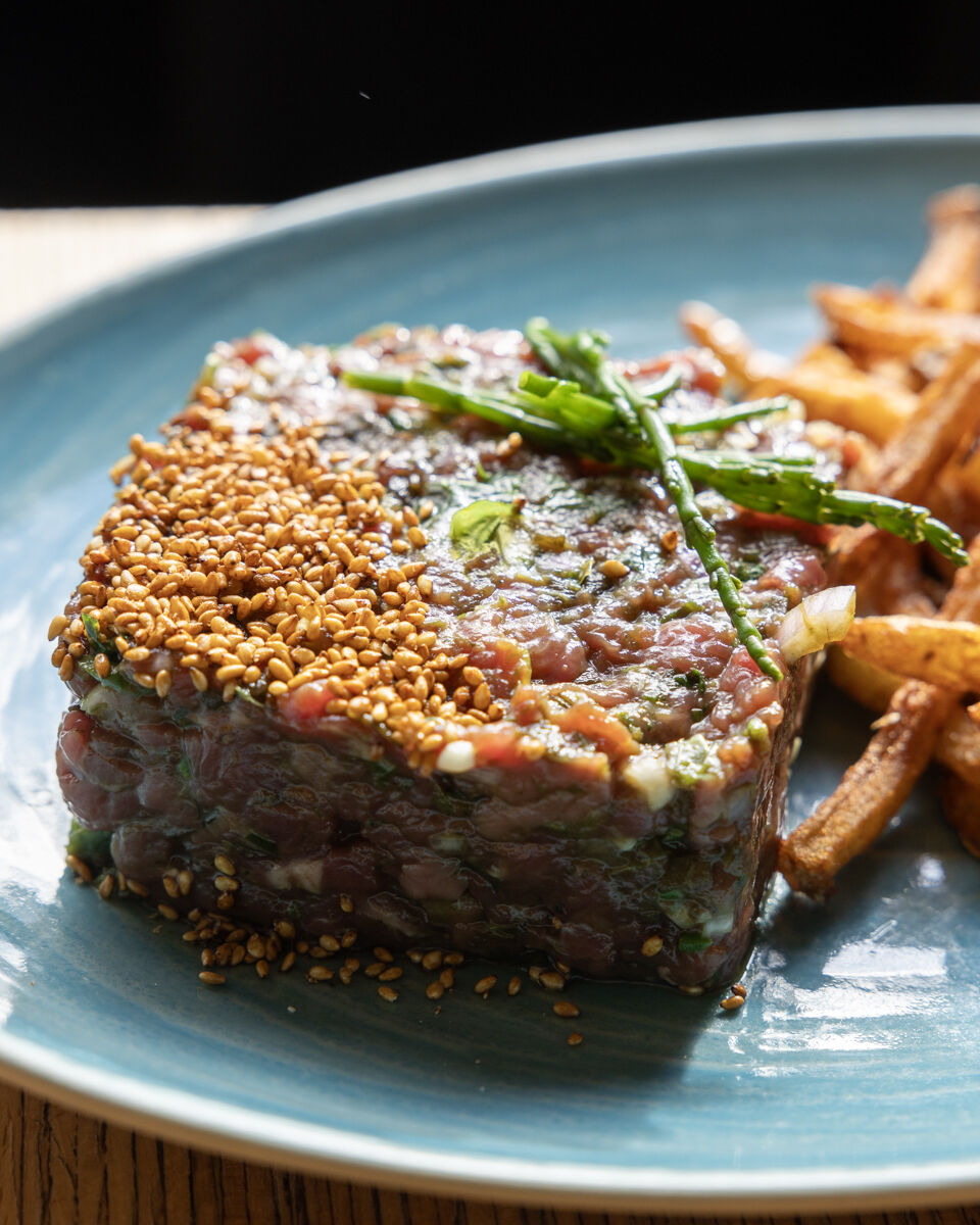 Tartare de boeuf charolais aux algues