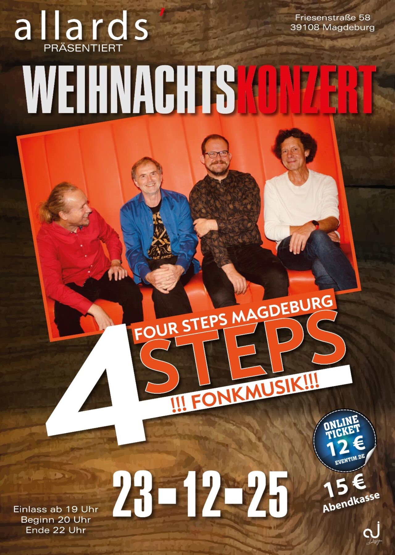 4Steps Weihmachtskonzert 2025