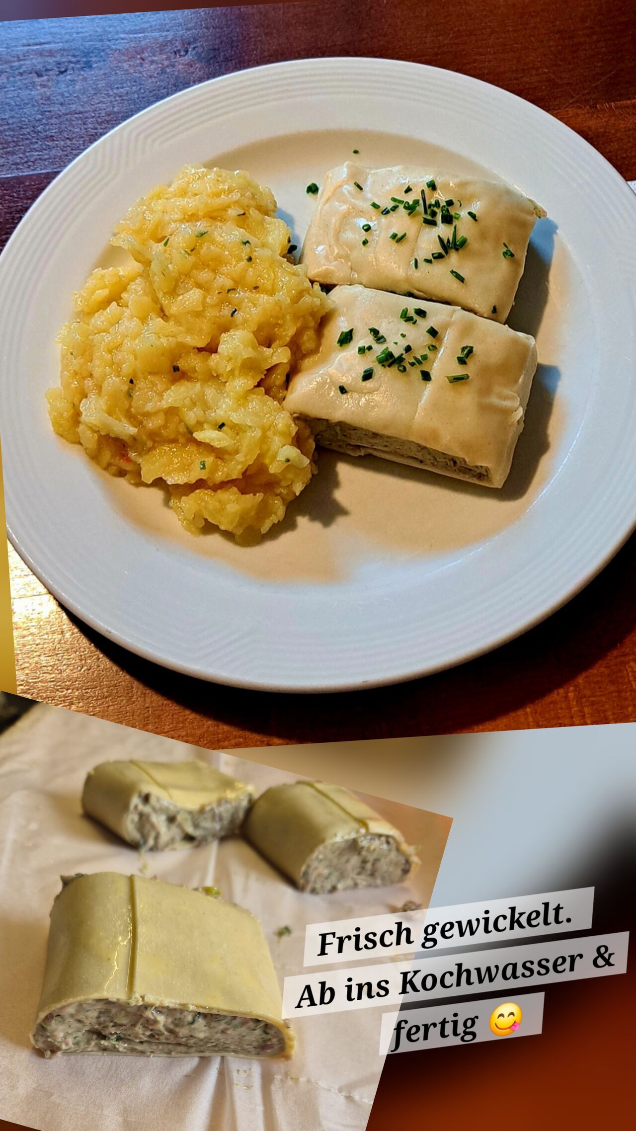 Hausgemachte Maultaschen