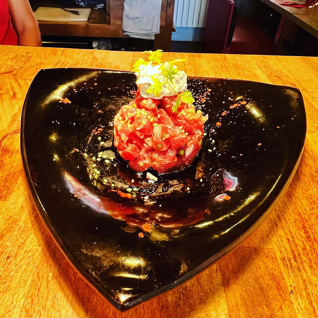 Le tartare de thon rouge au sésames 