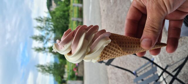 Glace à l'italienne