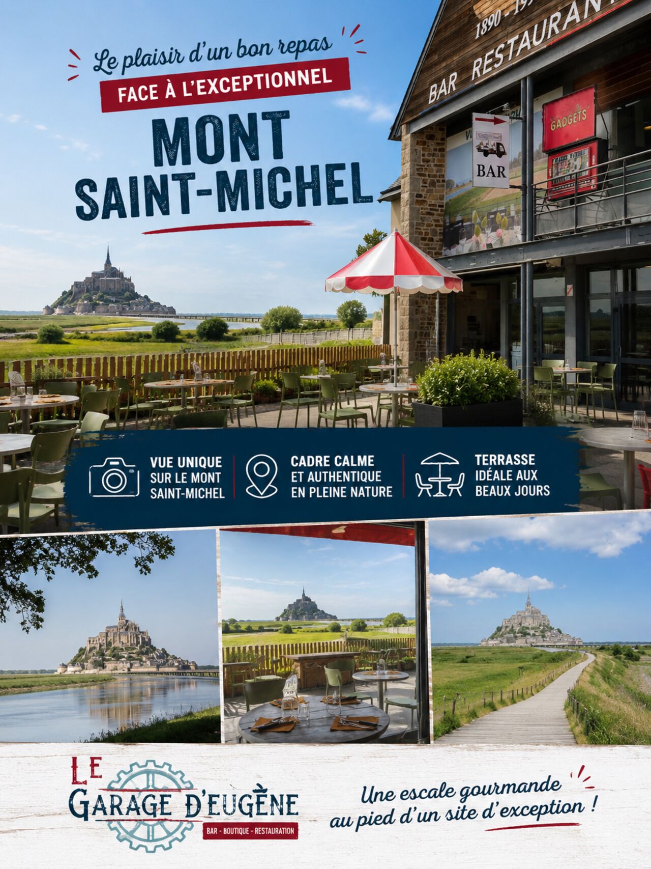 Le Garage d'Eugène Mont St Michel