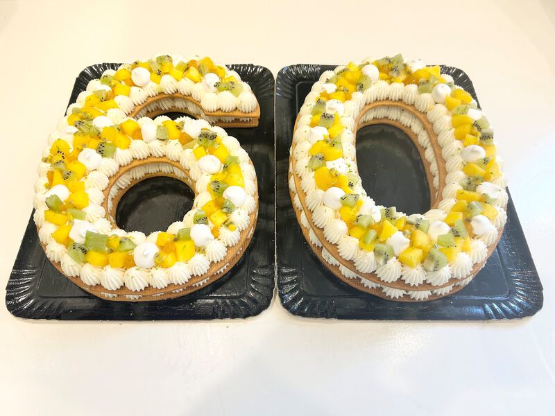 Number Cake Mangue Passion