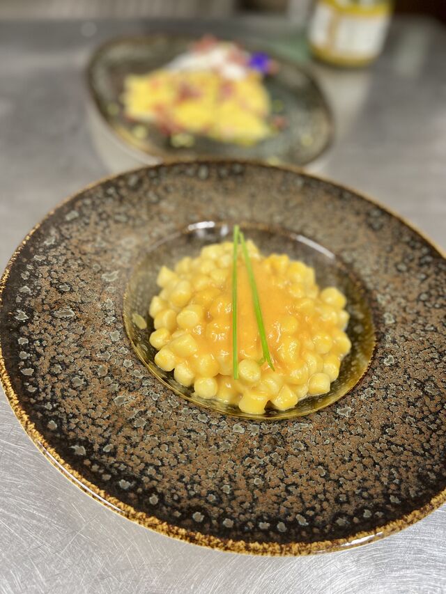 Gnocchi ai 4 formaggi e zucca