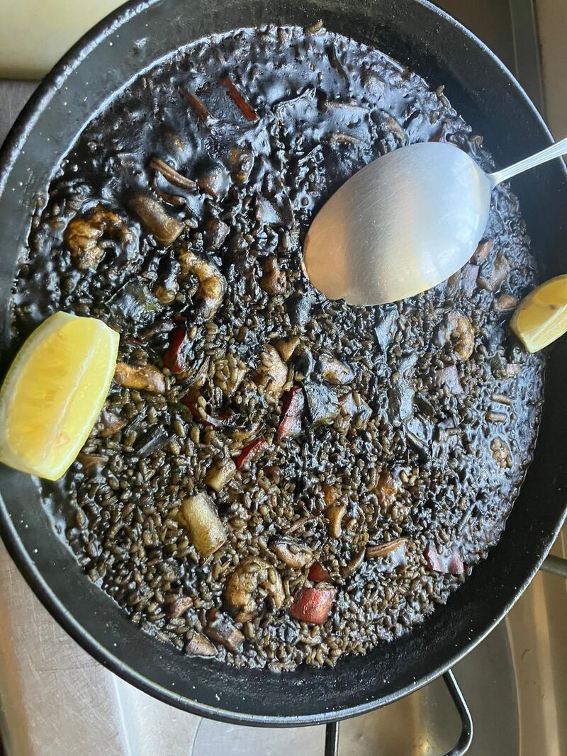 Arroz negro 