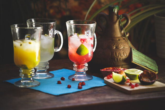 Caipirinhas à emporter.