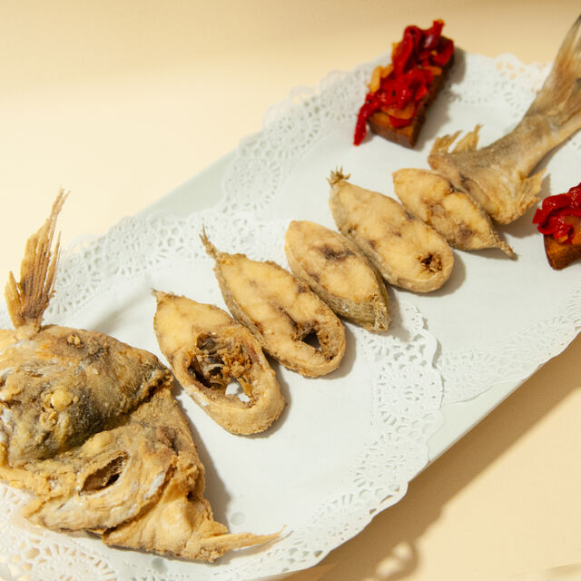 Dorada frita