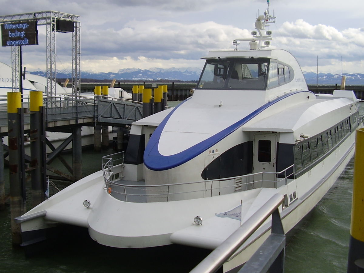 Katamaran nach Konstanz