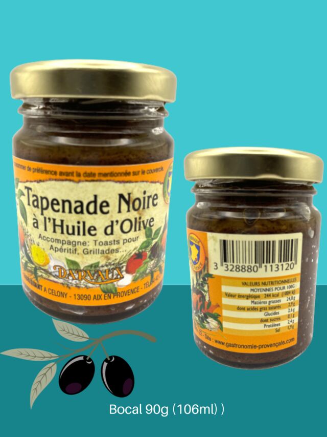 TAPENADE NOIRE - 90g (106ml)