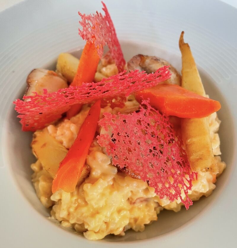 Risotto Saint-Jacques et chorizo