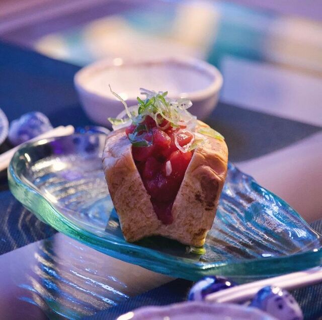 Bocata de tarta de atún