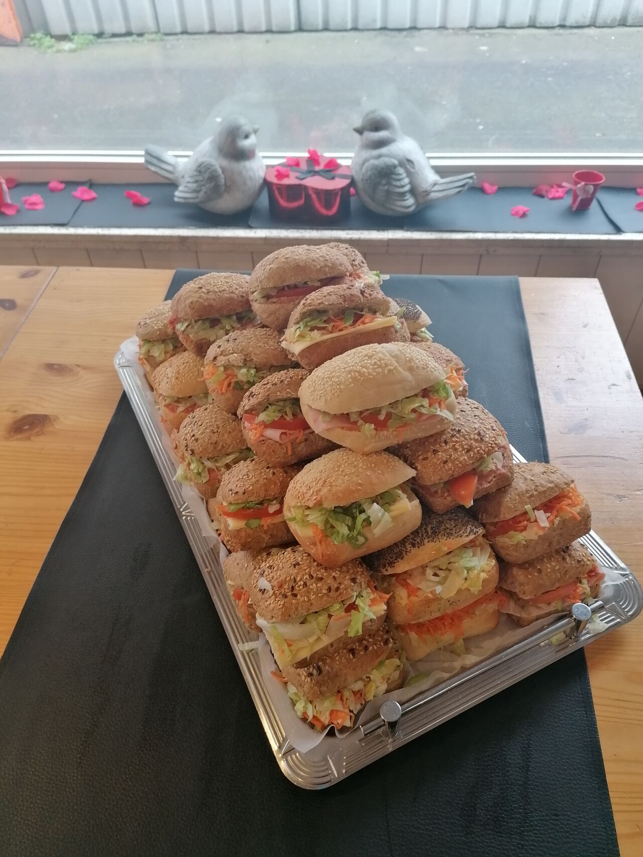 Party broodjes buffet