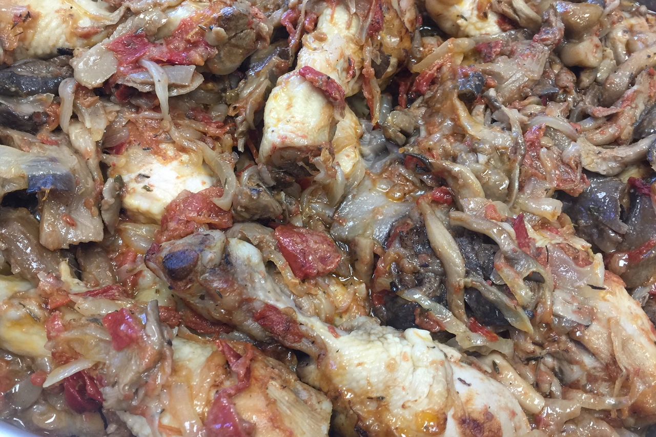 POLLASTRE AMB BOLETS