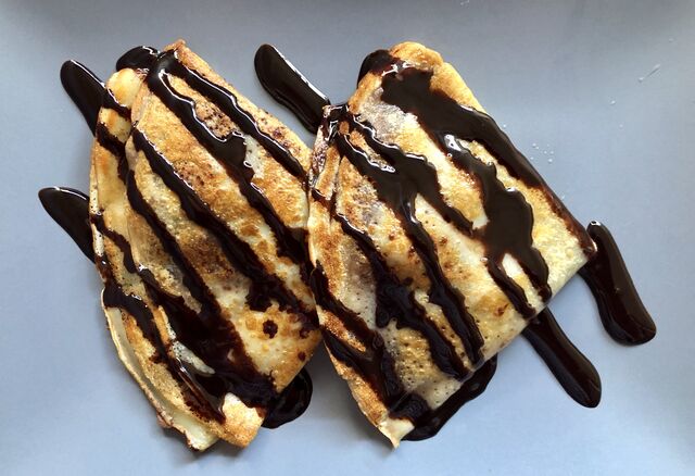 Naleśniki Nutella Banan