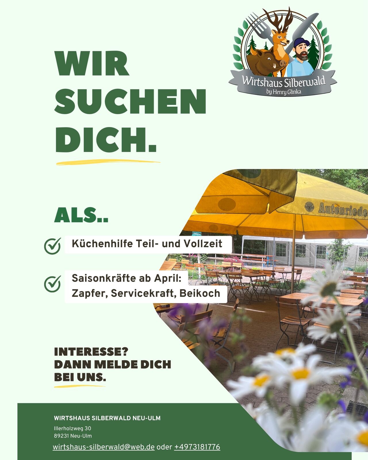 Wir suchen DICH!