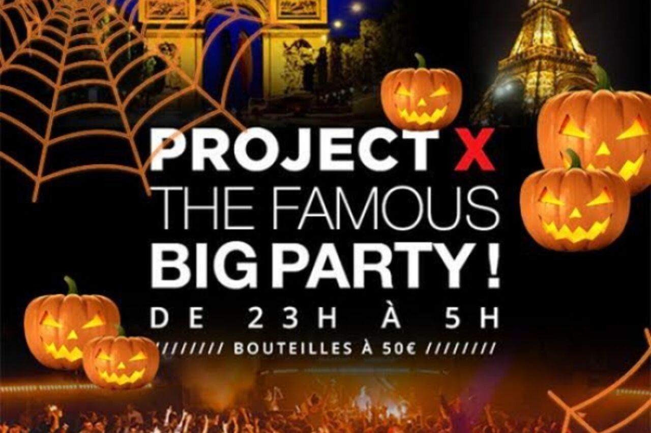 PROJET X HALLOWEEN BIG PARTY PARIS 2023