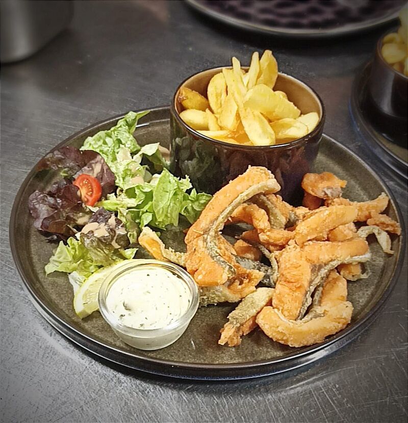 Friture de truite