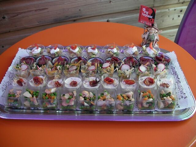 traiteur/plateau verrines