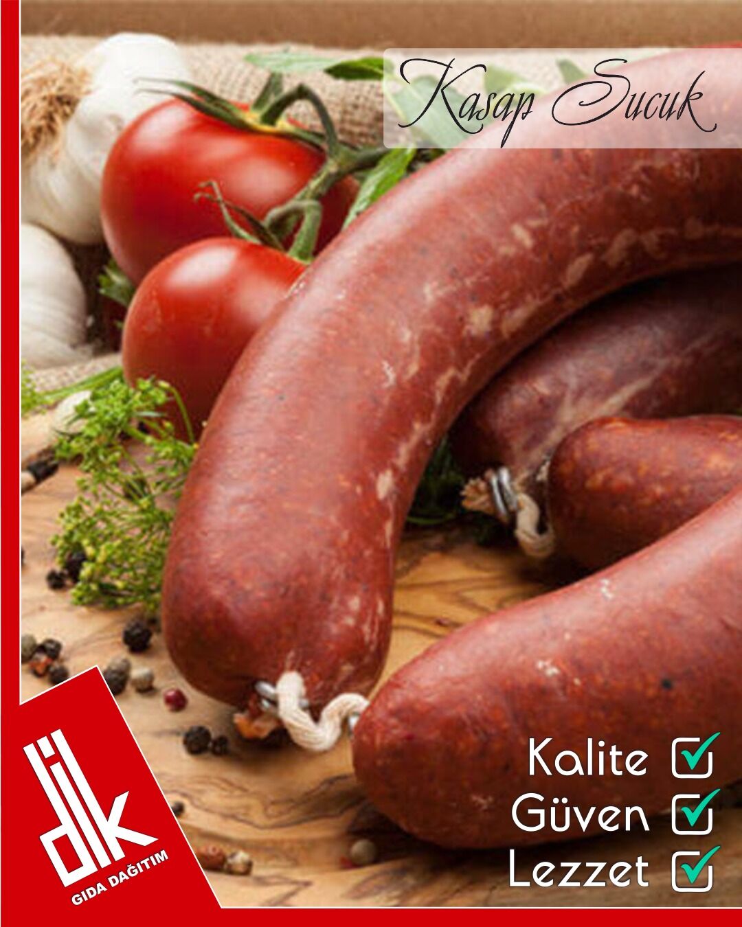 Kocaeli topraklarında yetişen ve İzmit mezbahası kesimli yerli dana etinden modern İZMİT ET tesisinde üretilmiş kaliteli sucuk.