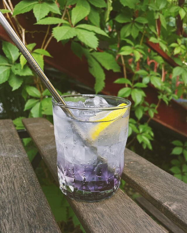 Levandulový gin&tonic